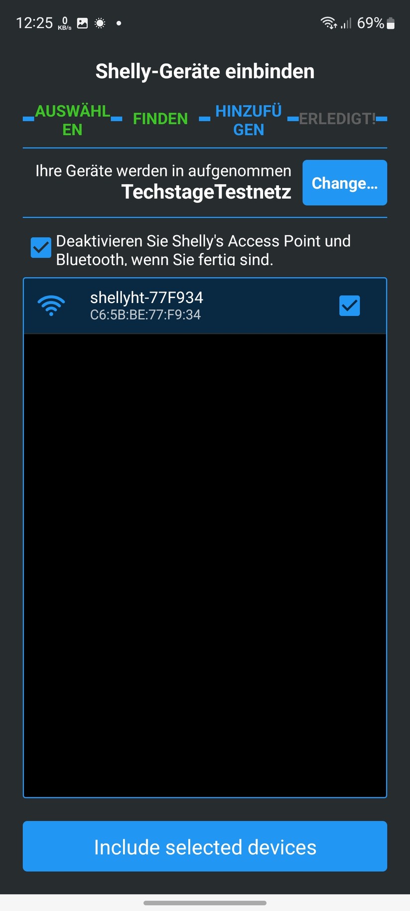 Shelly Cloud: Neues Gerät einrichten