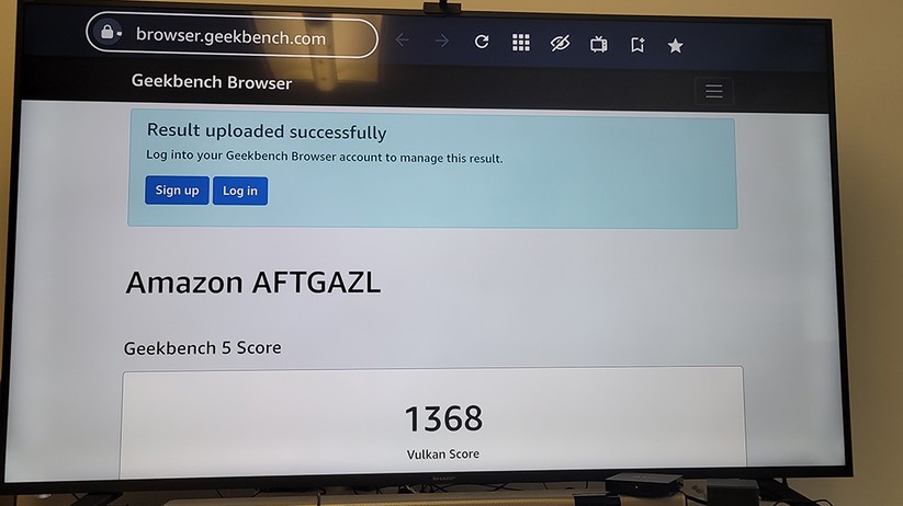 Fire TV Cube 2022: Benchmarks (Geekbench)
