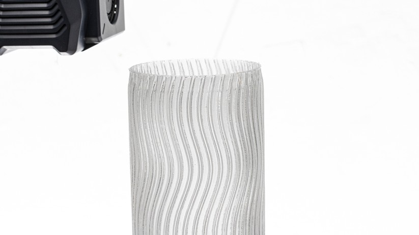 Der Elegoo Neptune 3 Plus druckt trotz hoher Geschwindigkeit bis in 40 cm Höhe sehr ordentlich.