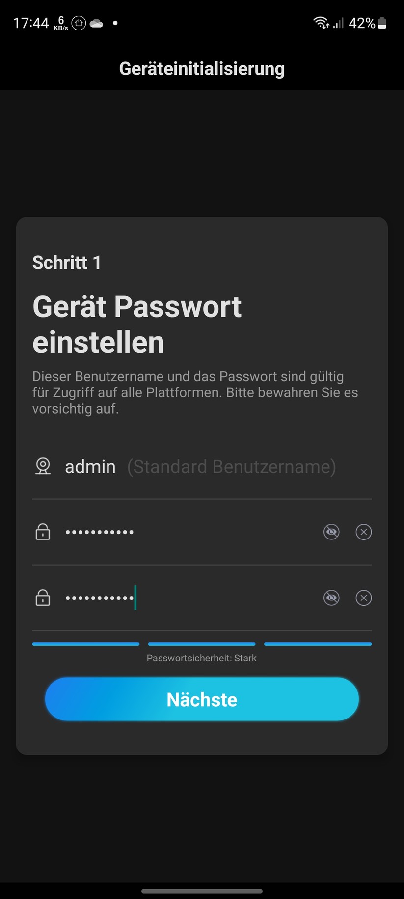 Reolink E1 Zoom: Einrichtung