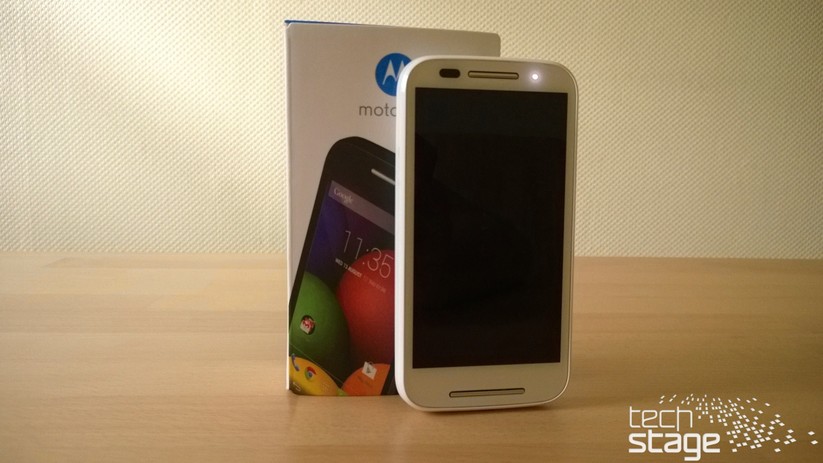 In dieser Verpackung kommt das Moto E.