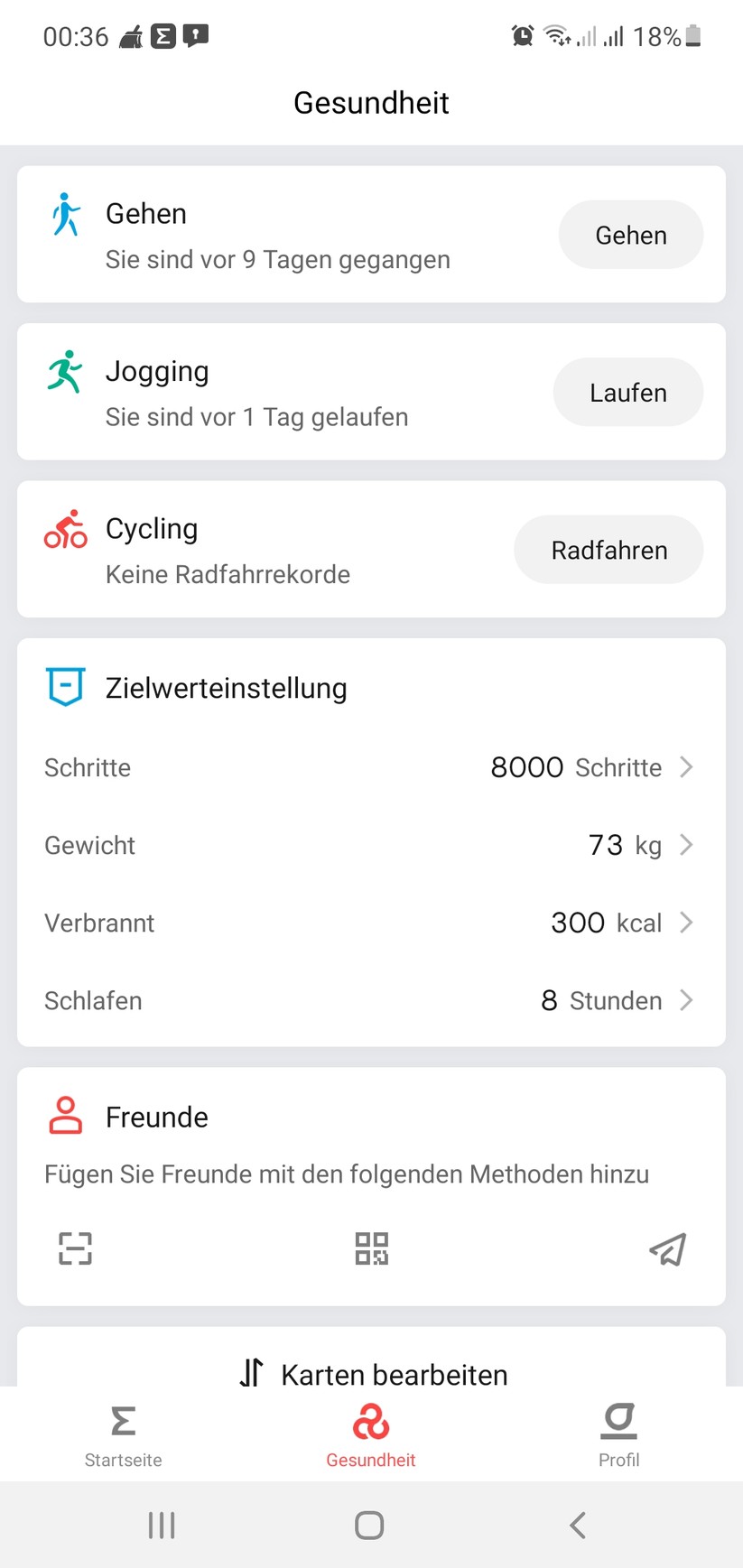 Amazfit Bip U - App