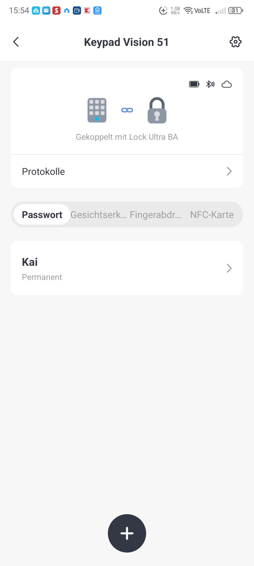 Lock Ultra, Keypad, Hub Mini: Die Einrichtung erfolgt über die Switchbot-App.