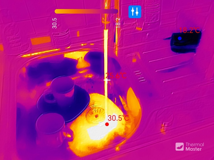 Thermal Master P4 - Wärmebildaufnahmen