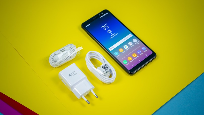 Lieferumfang des Samsung Galaxy A8