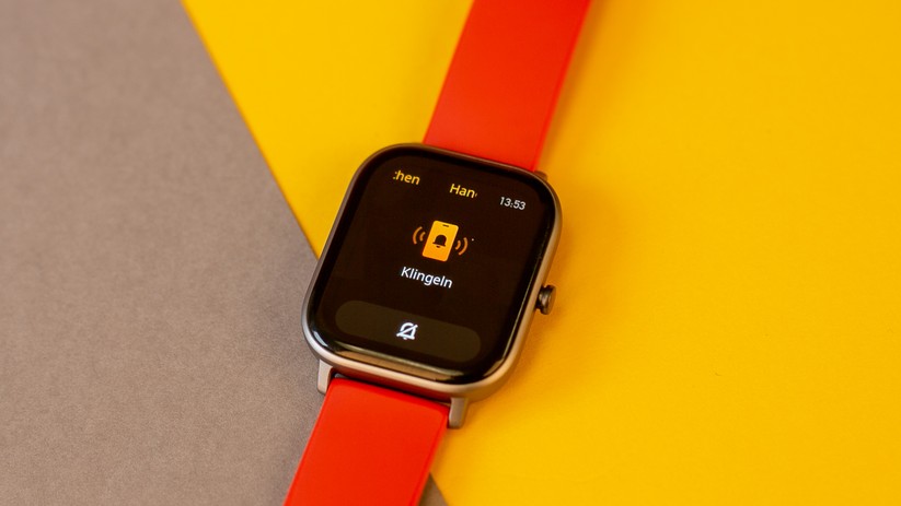 Die Suche des Handys von der Uhr aus ist enorm praktisch. 