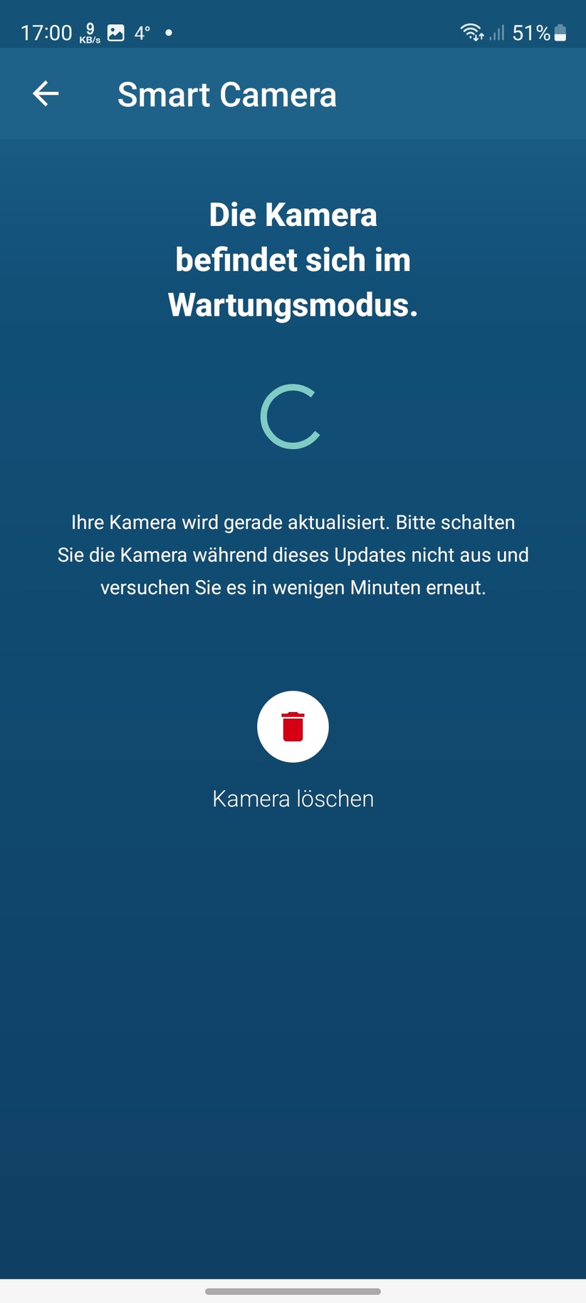 Bosch Eyes Innenkamera II: Einrichtung