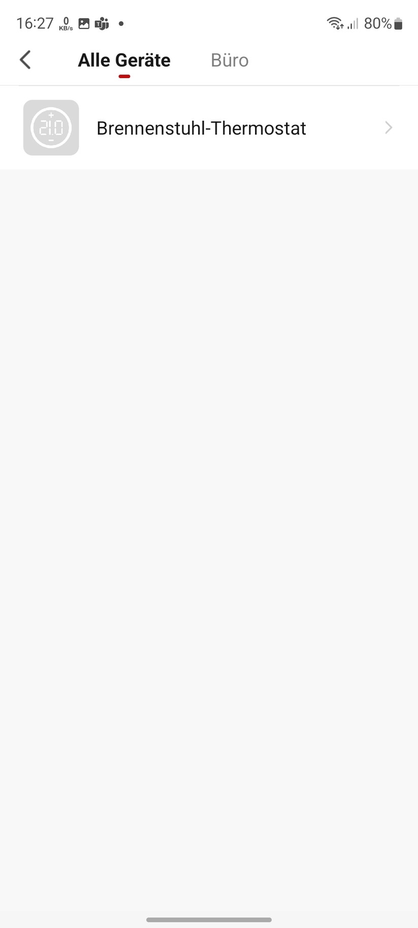  App - Temperatursensor kalibrieren