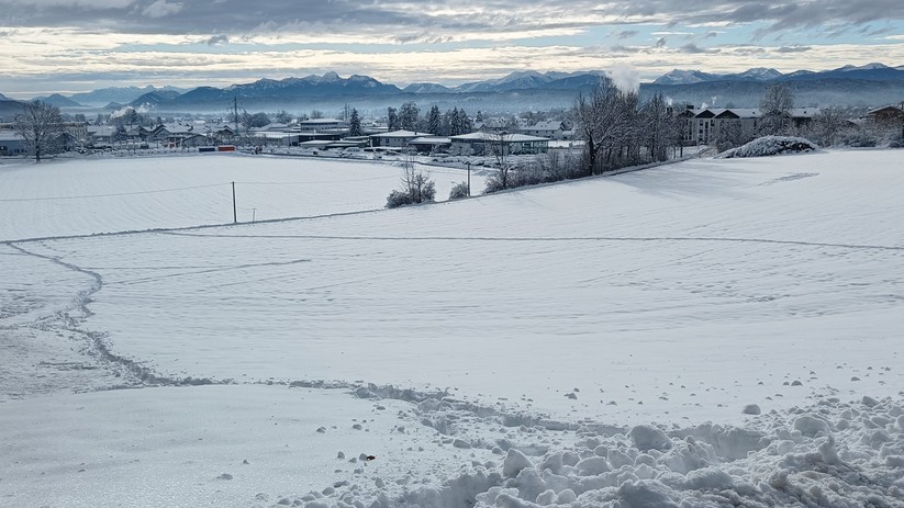 Solche Schneeverhältnisse sind selten – oft ist das kalte Nass nach wenigen Tagen wieder verschwunden.