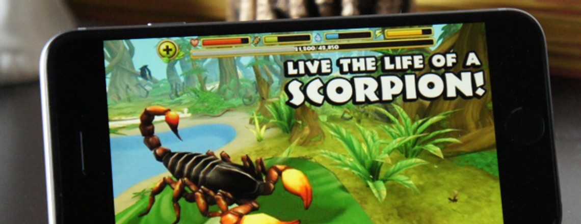 Scorpion Simulator: tierisches Rollenspiel für Android und iOS