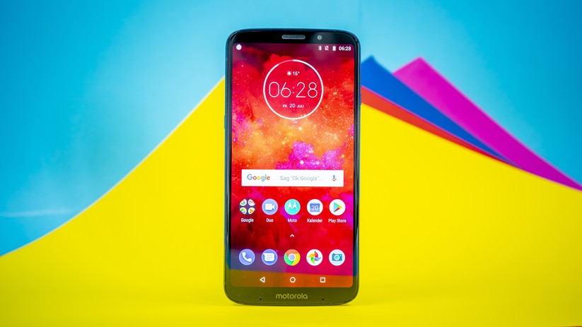 Frontansicht: So schaut das Moto Z3 Play von vorn aus