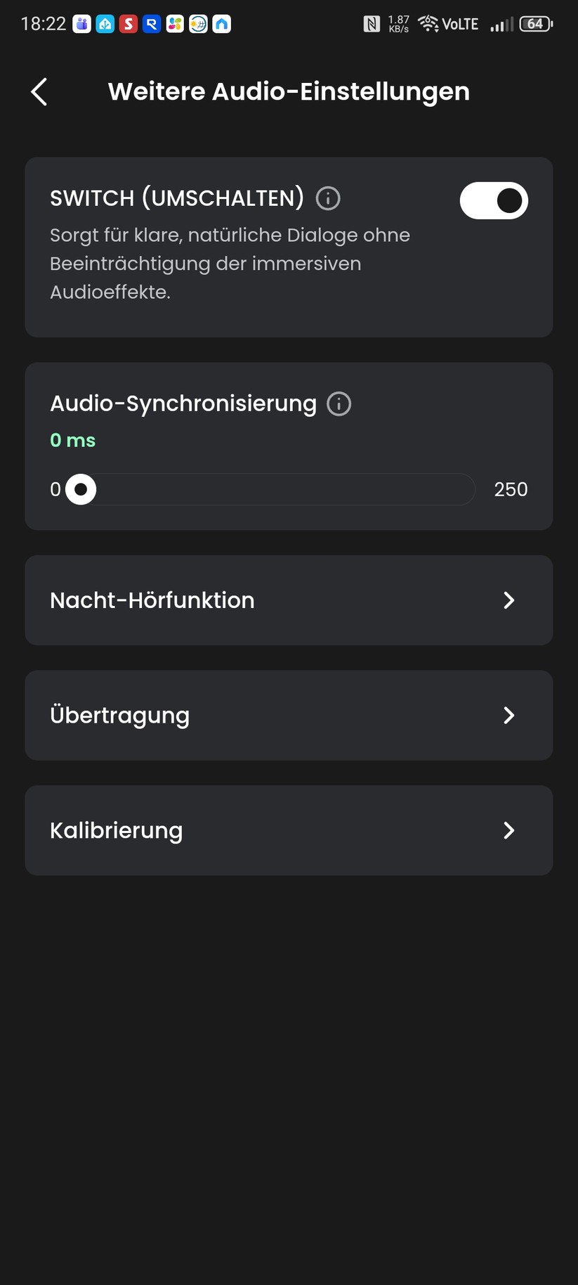 Mit der App JBL One wird die JBL BAr 1000MK2 eingerichtet.