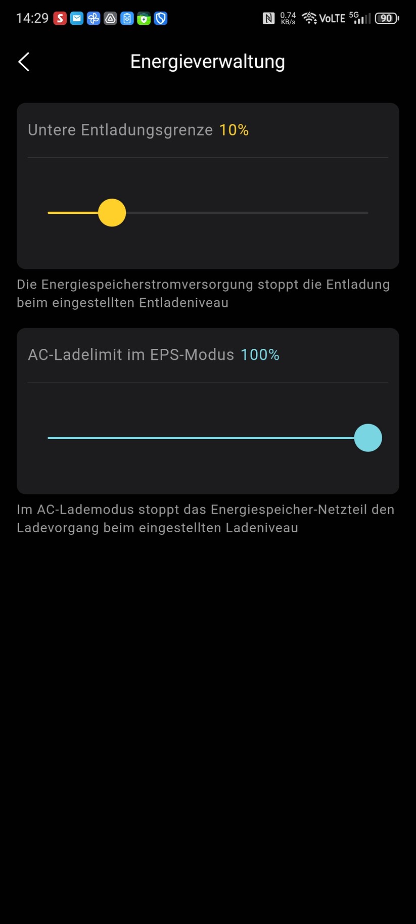 Mit der App Bright EMS lässt sich die leistungsfähige Aferiy-Powerstation P310 bedienen. Historische Daten zu Lade- und Entladevorgängen bietet sie allerdings nicht. Zudem sind einige Übersetzungen fehlerhaft.