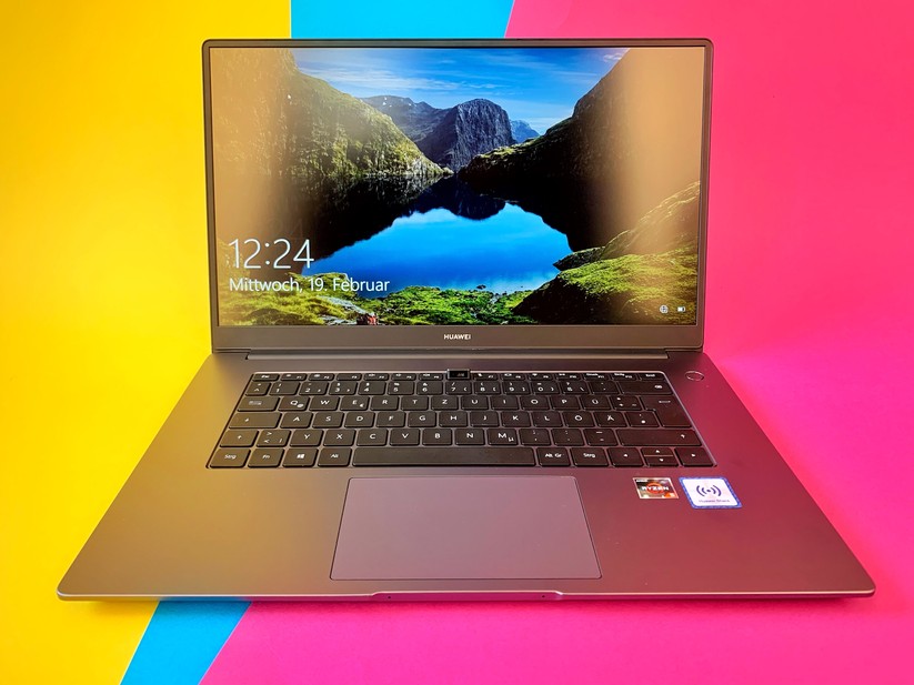 Das Huawei Matebook D15 sieht gut aus, ist aber wackelig