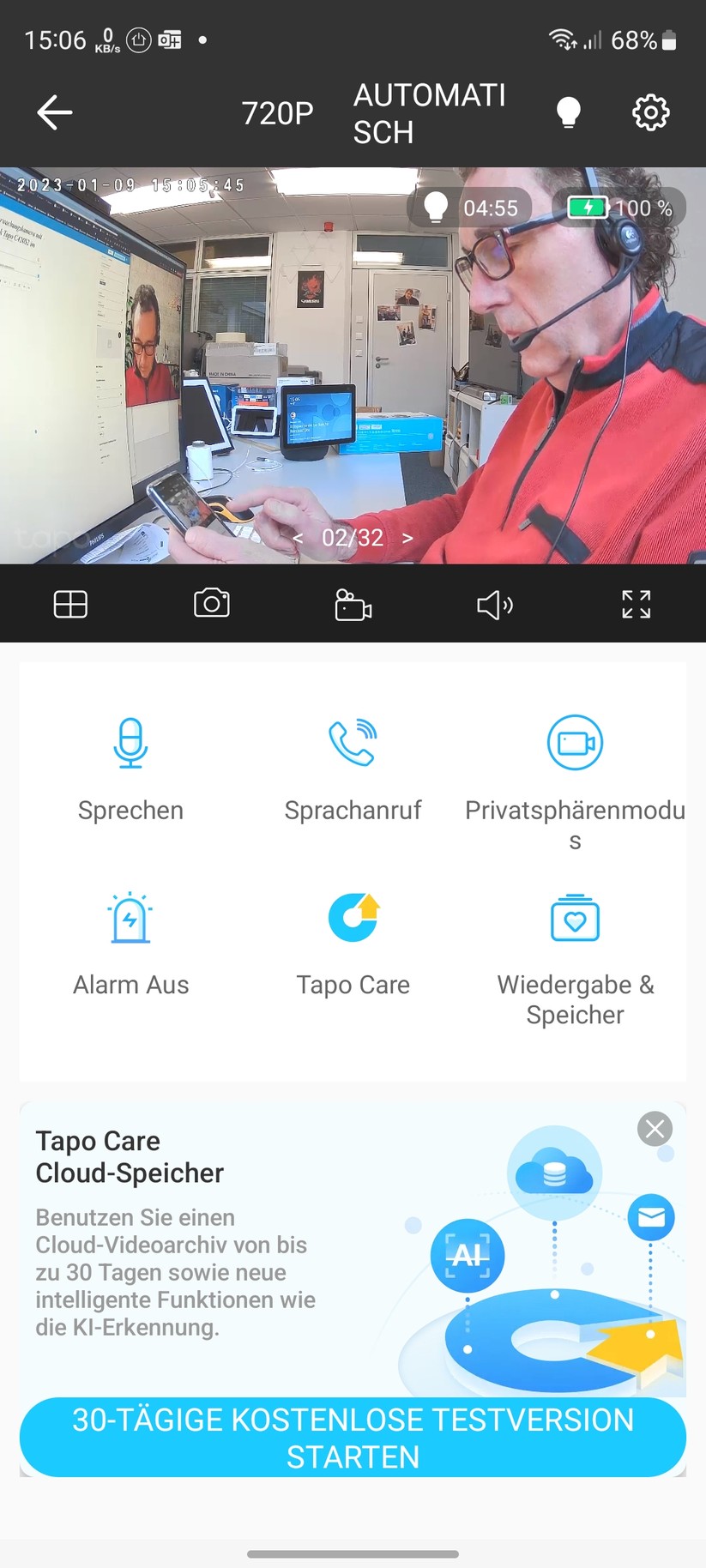 TP-Link Tapo C420S2: Einstellungen, Bilder