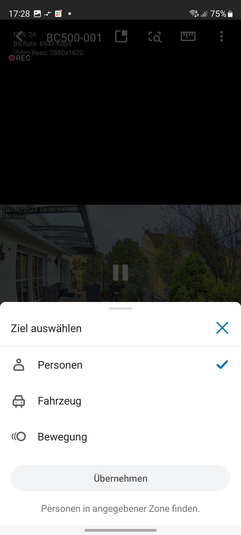 Synology BC500: Mobile App DS Cam