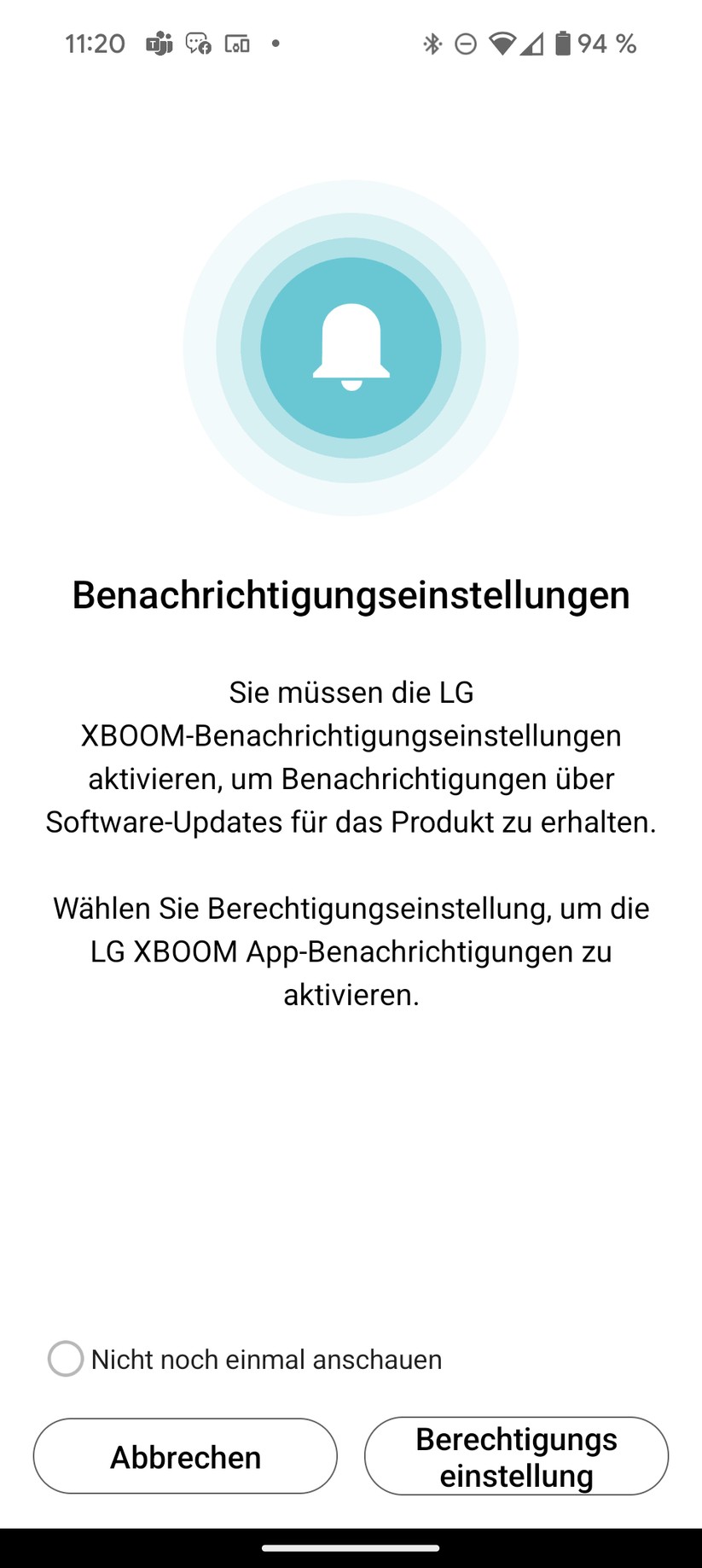LG Xboom 360 DXO2T Screenshot