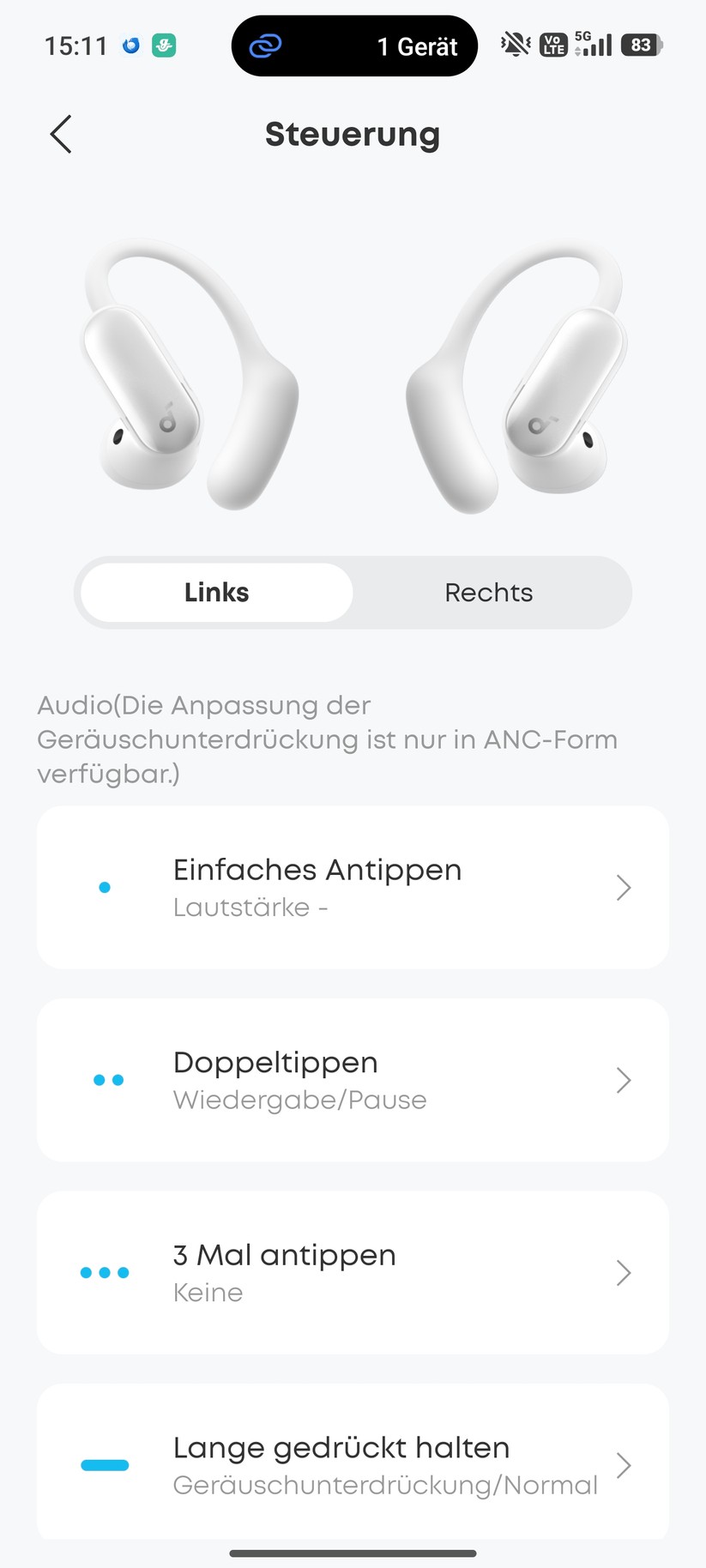 Soundcore Aerofit 2 Pro Screenshot