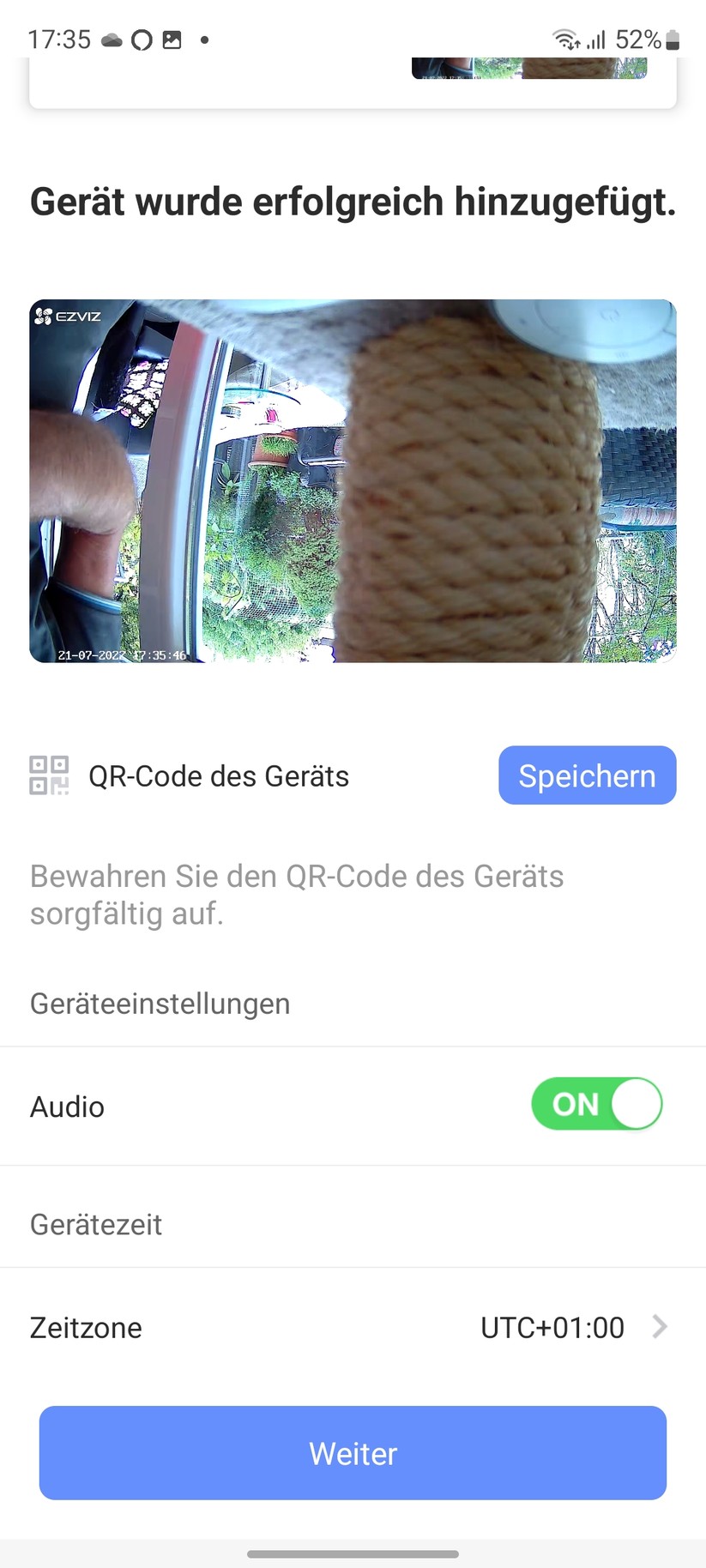 Ezviz CB8 2K: App, Einstellungen, Nachtsicht