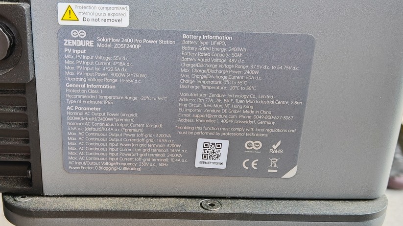 Zendure Solarflow 2400 Pro