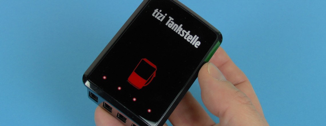 Gadget der Woche: Tizi Tankstelle - Vierfachladegerät
