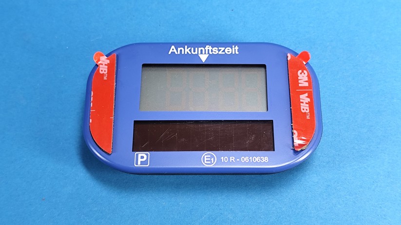 Parkscheibe mit Solar von Lescars