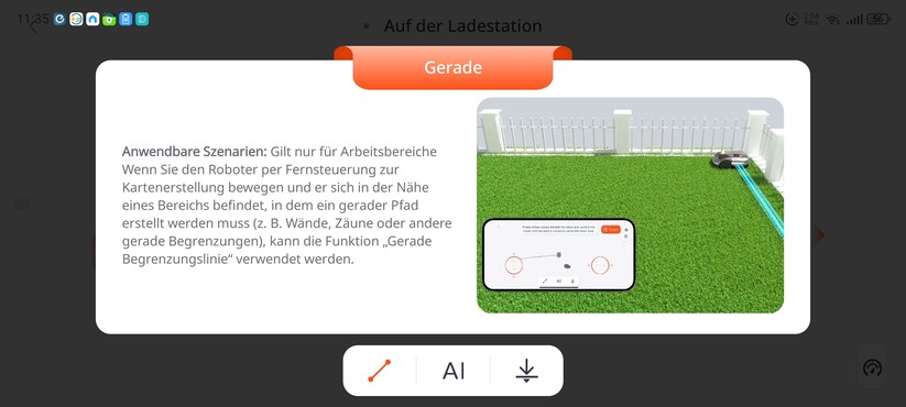  Inbetriebnahme und Kartierung