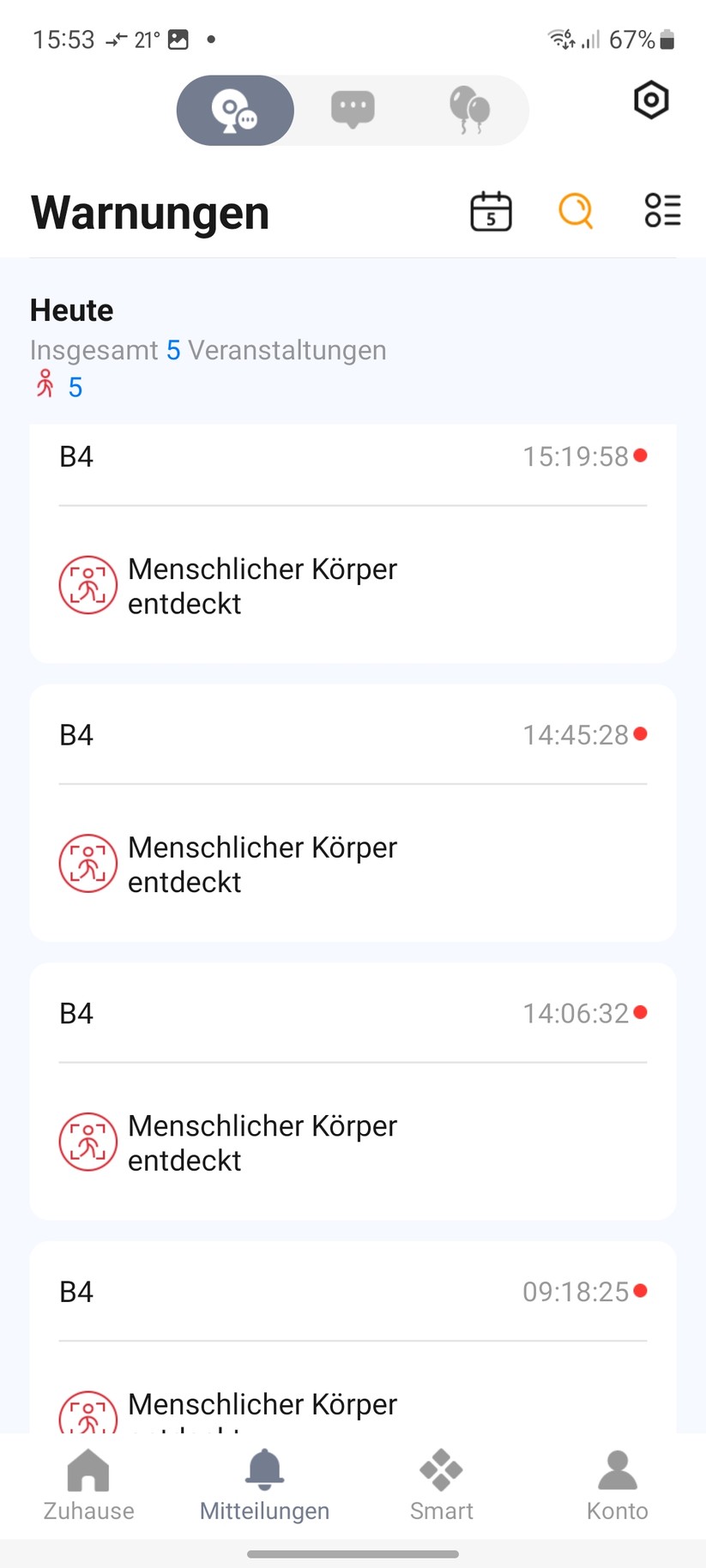 Foscam B4: Einstellungen