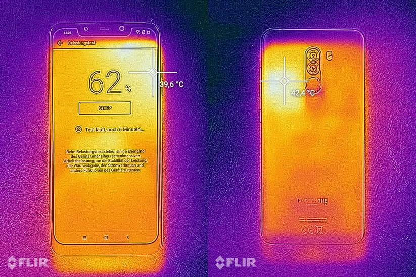 Wärmeentwicklung des Pocophone F1