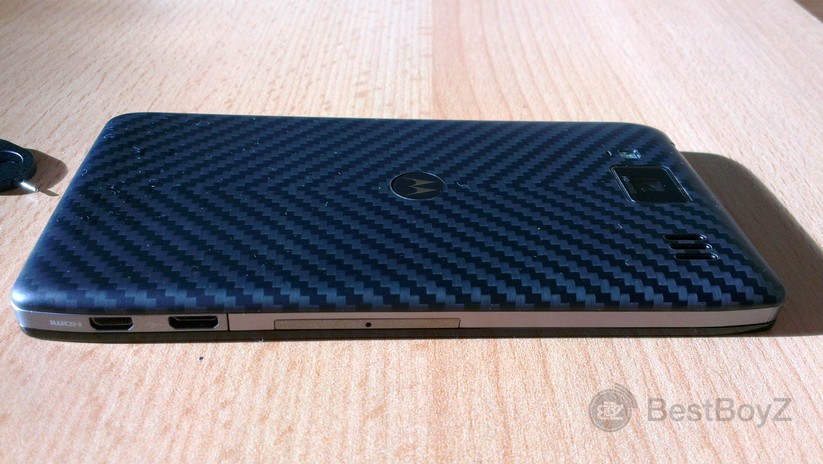 DuPont KEVLAR-Rückseite des Motorola RAZR HD