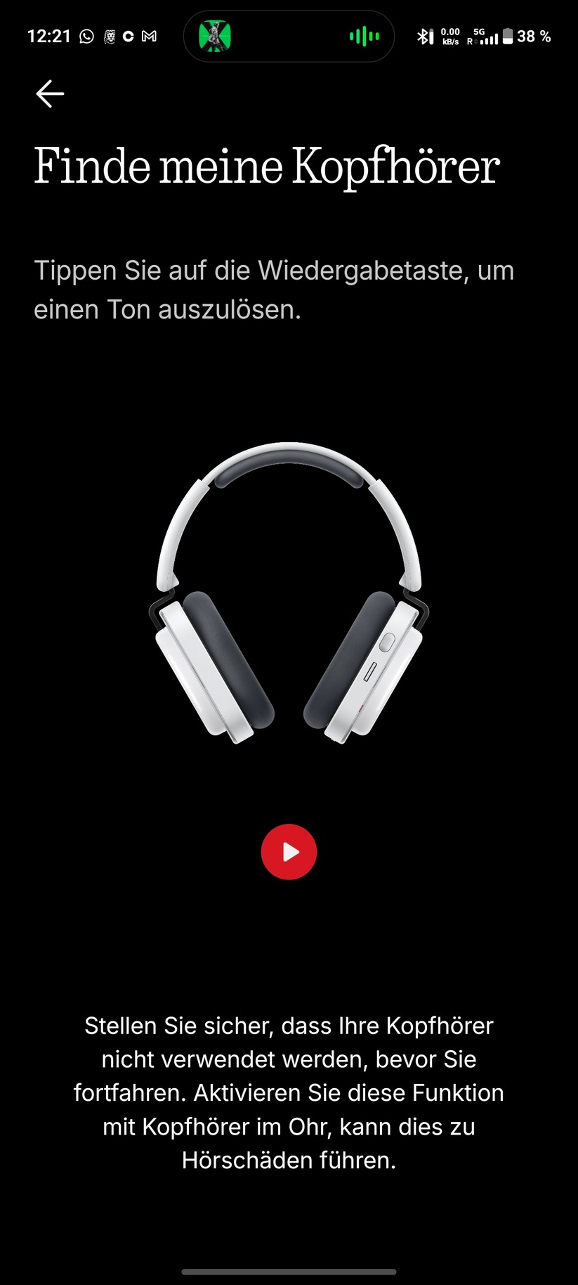 Nothing Headphone A Screenshot