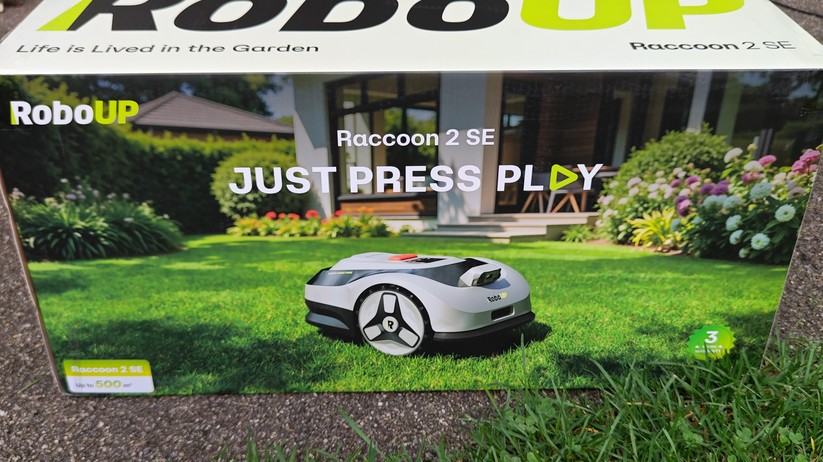Roboup Raccoon 2 SE: Günstiger Mähroboter ohne Begrenzungskabel für Gärten mit festen Grenzen