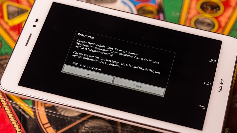 Vollgas ist anders: Wer das MediaPad hauptsächlich zum Spielen nutzen möchte, sollte sich lieber nach einer Alternative umsehen – und wird mehr Geld investieren müssen.