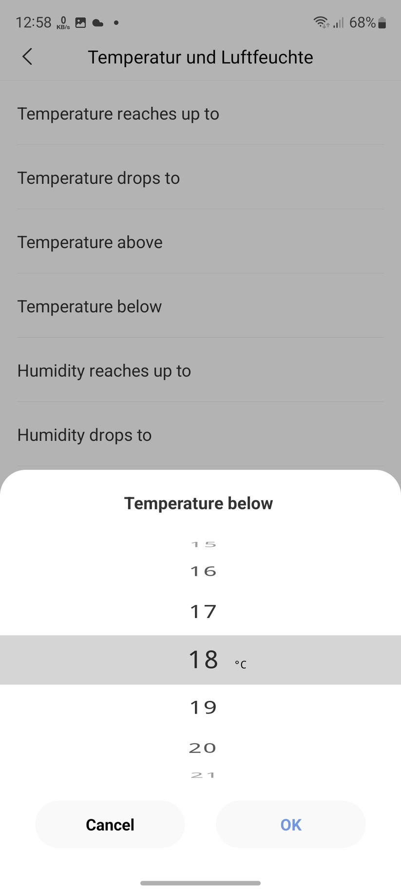 Aqara Radiator Thermostat E1: App