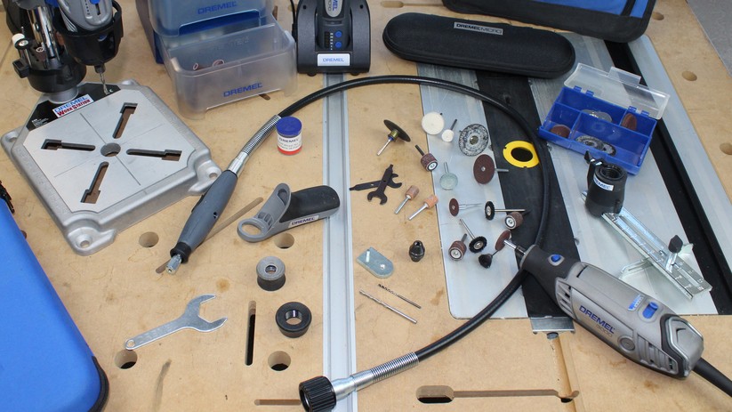 Für den originalen Dremel gibt es sehr viel Zubehör. 