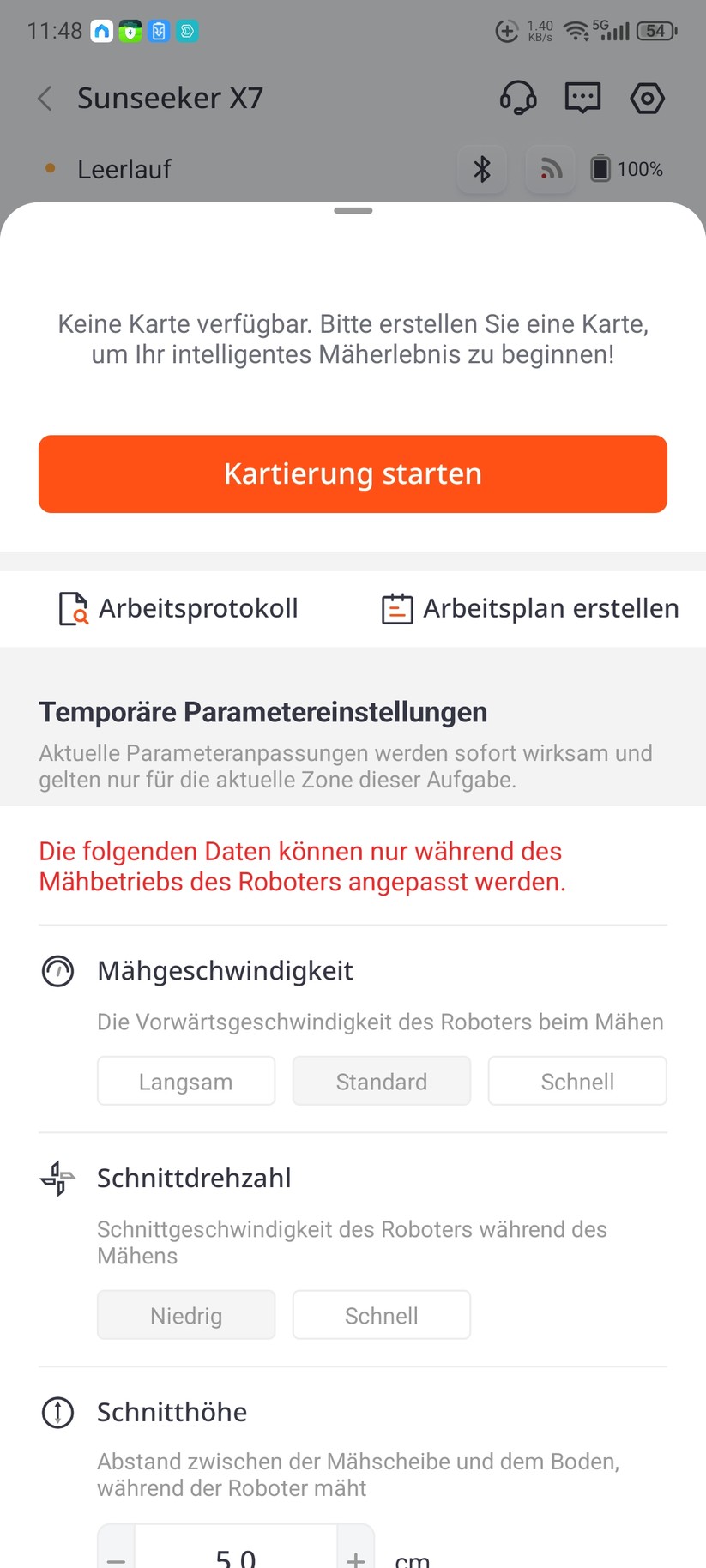  Inbetriebnahme und Kartierung