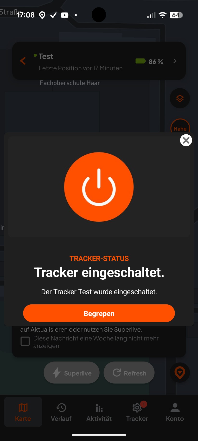 Weenect XT – Bilderstrecke