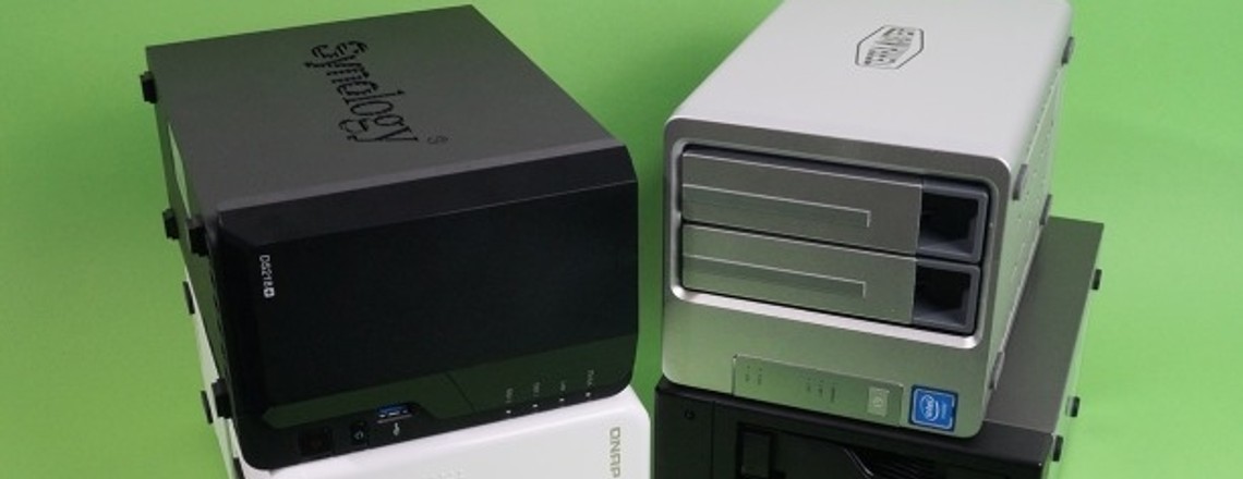 Vergleichstest: 2-Bay-NAS für Multimedia-Fans