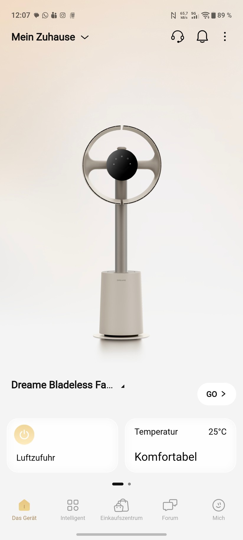 Dreame MF10 Screenshot