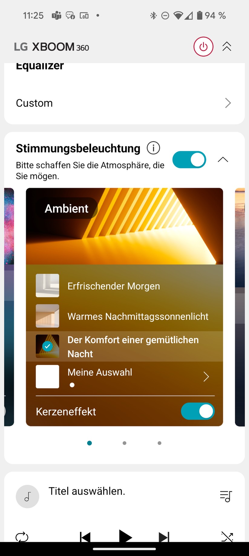 LG Xboom 360 DXO2T Screenshot