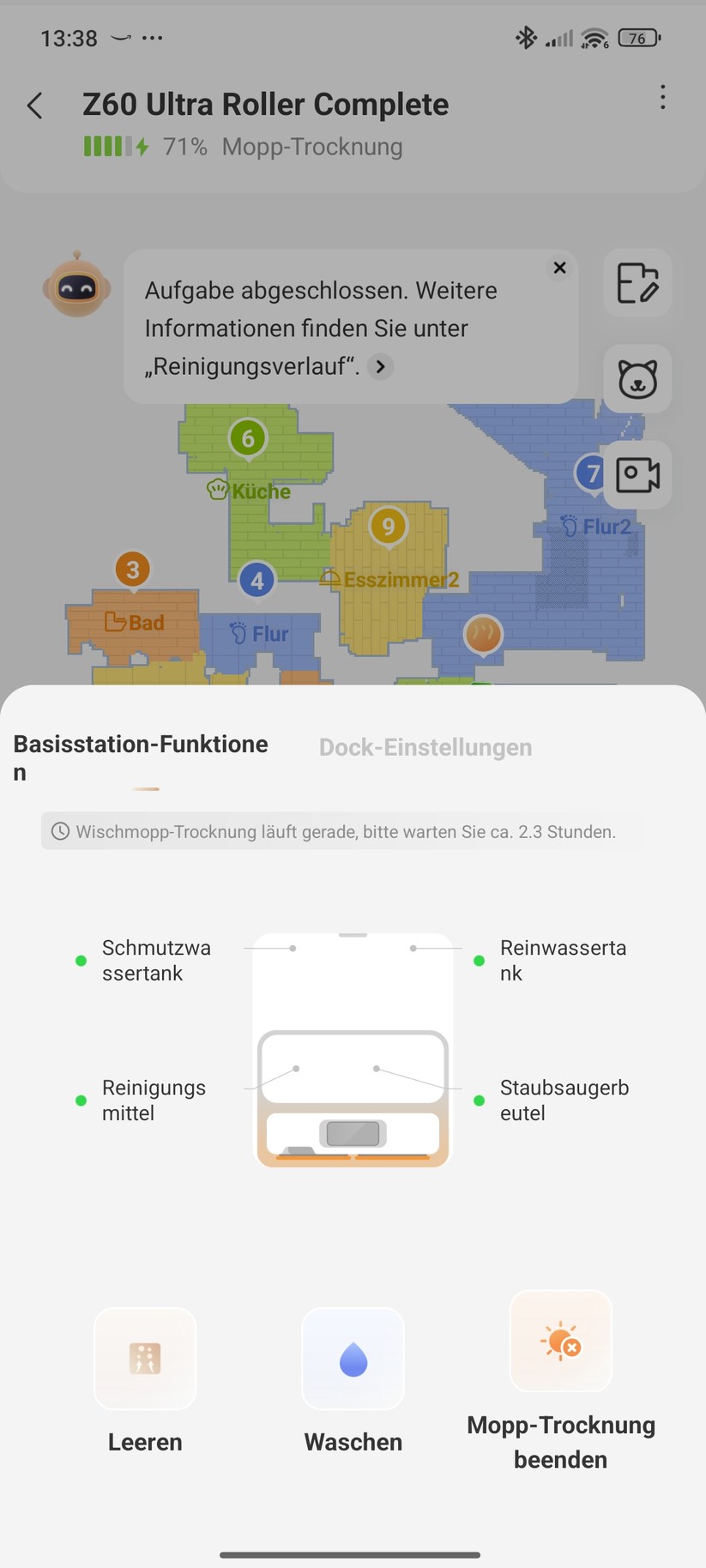 Mova Z60 Ultra Roller – App