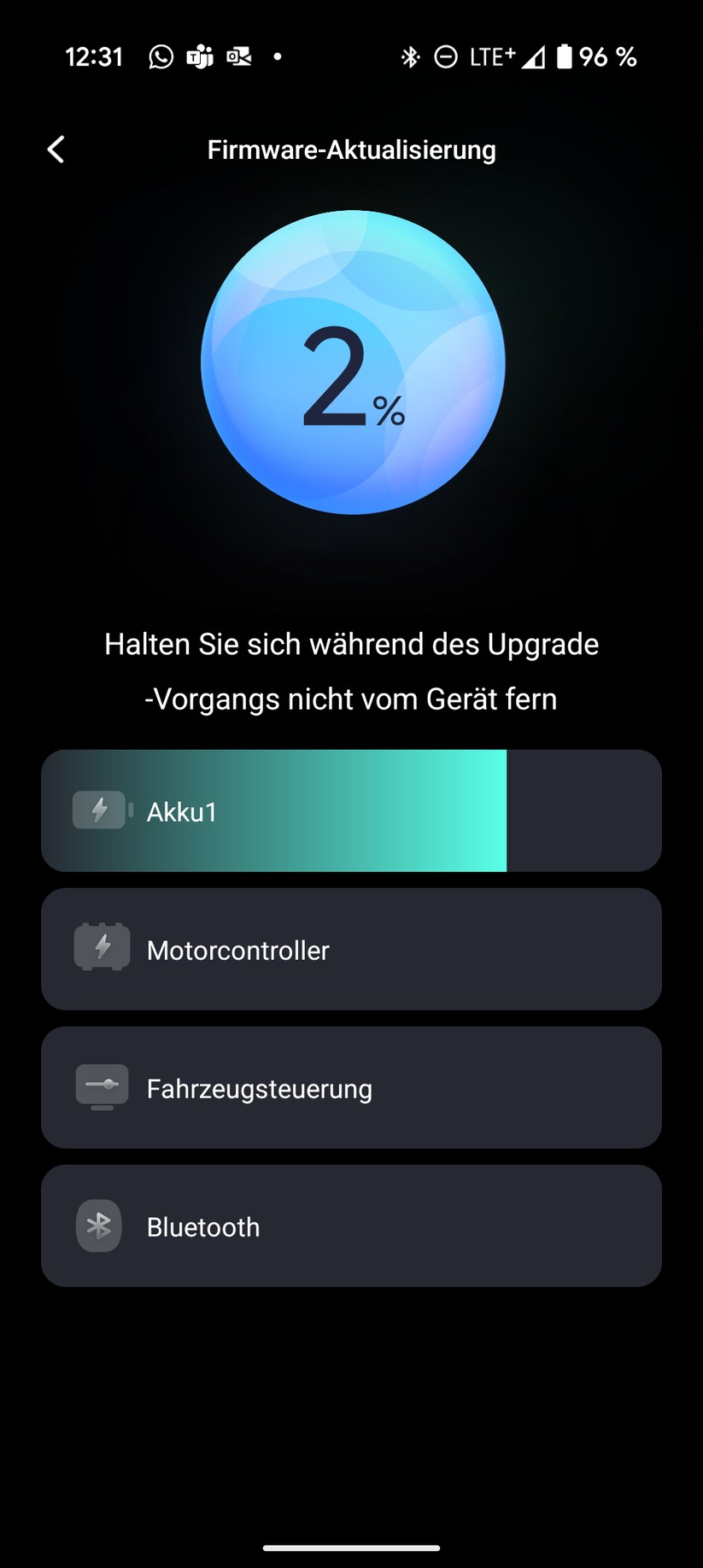 Segway Ninebot F3 Pro Screenshot