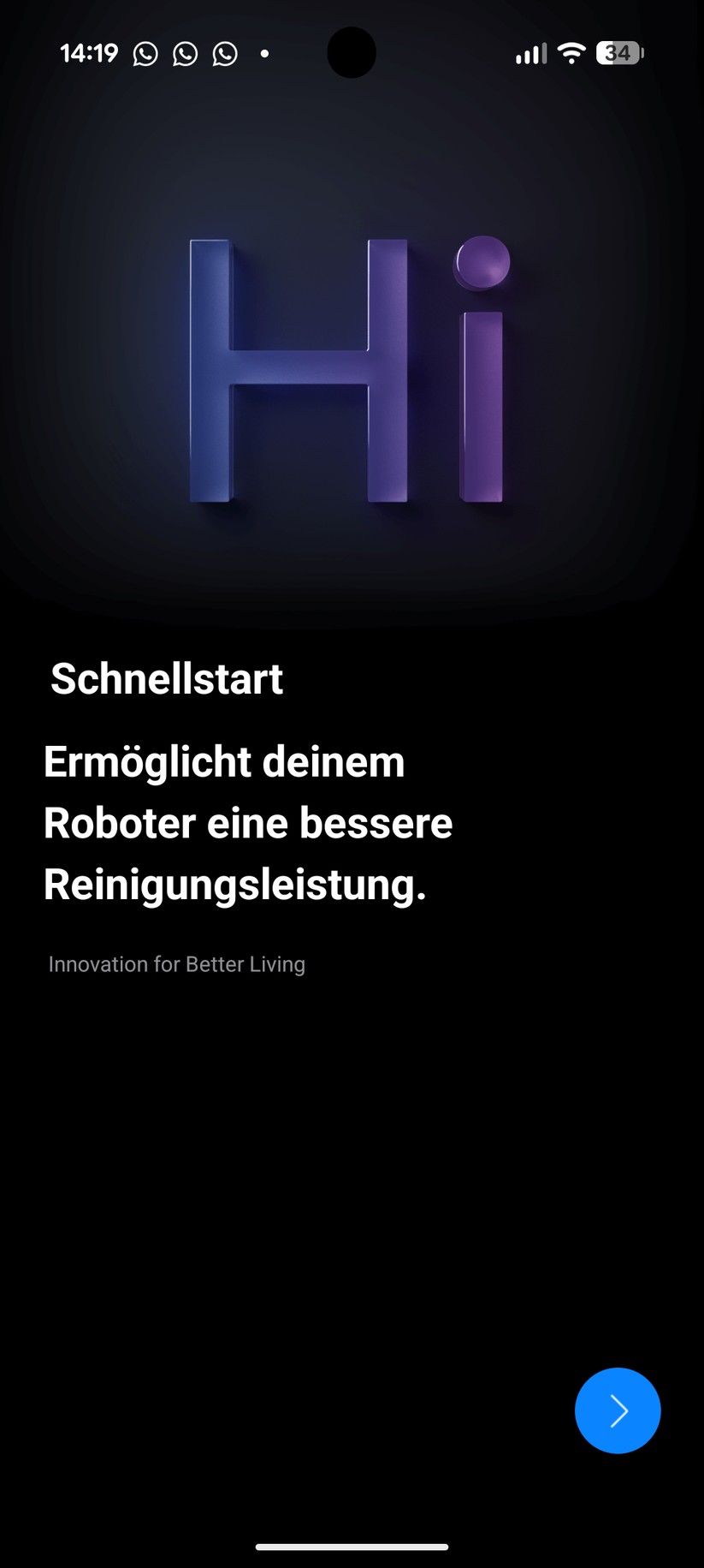 Roborock Qrevo Curv 2 Flow – App & Einrichtung