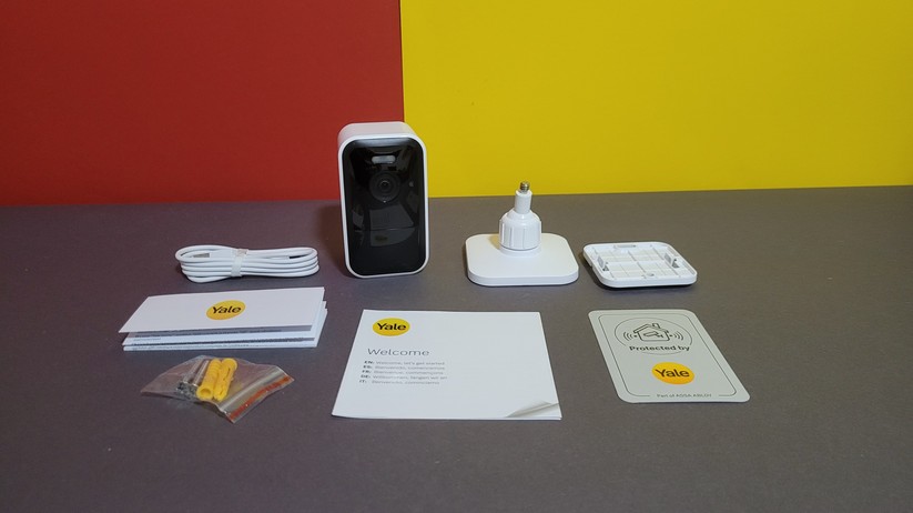Yale Smart Outdoor Camera: Überwachungskamera mit Full-HD für außen, mit Akku & WLAN