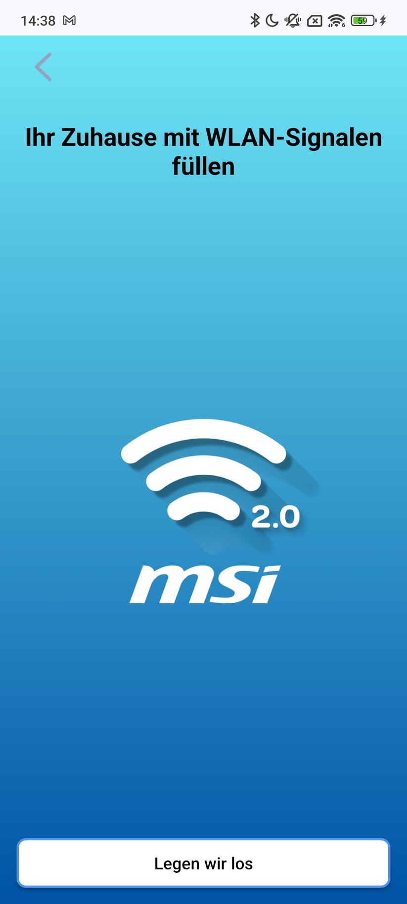 MSI Roamii BE Lite – App