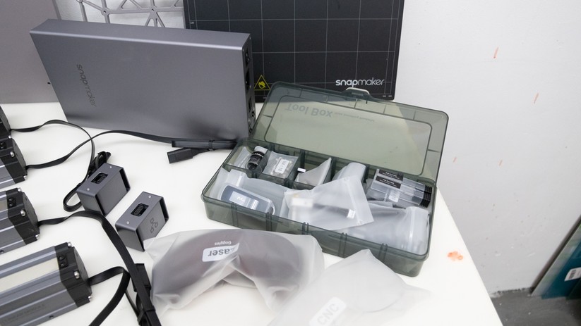 Snapmaker A350T: Aufbau