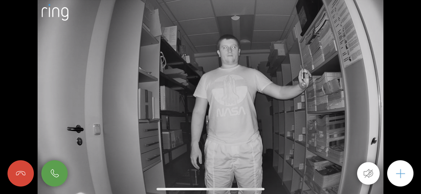 So sieht das Ergebnis bei vollkommener Dunkelheit aus.