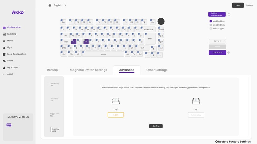 Akkogear Mod 007 HE Year of Dragon - Bilder App 