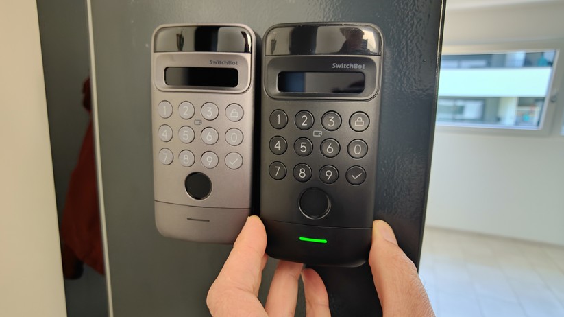 Das Keypad Vision mit 3D-Gesichtserkennung gibt es in Schwarz, während das neue Keypad Vision Pro mit 3D-Gesichts- und Handvenenerkennung in Silbergraumetallic lackiert ist.
