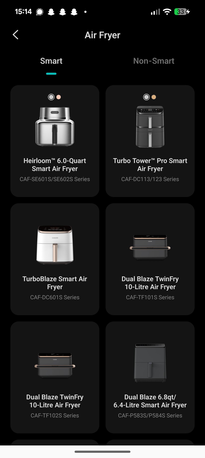 Cosori Turbo Tower Pro Smart – Einrichtung & App
